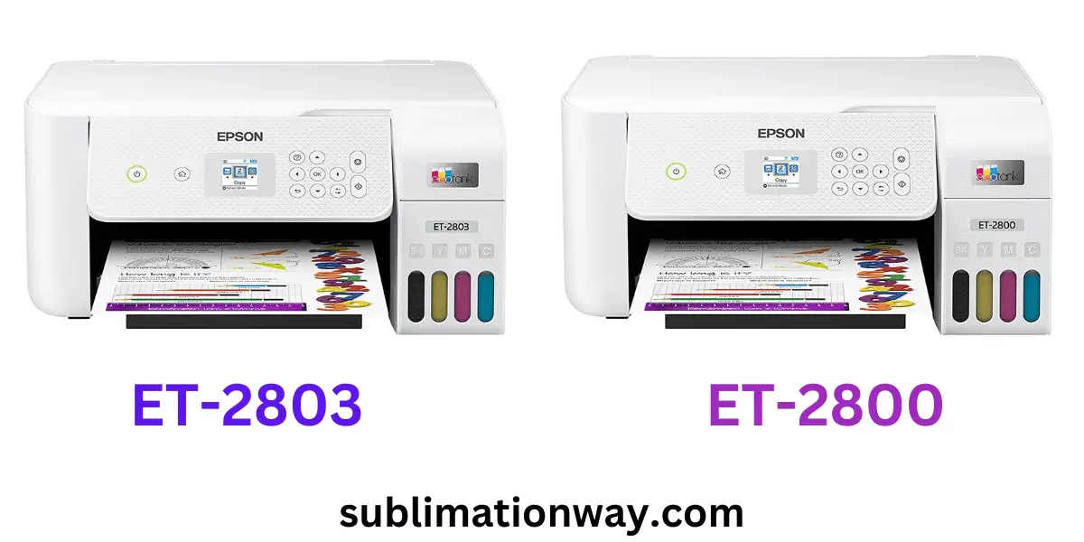 Review Of Converted Epson Et 2800 And Et 2803 Sublimation Printer 